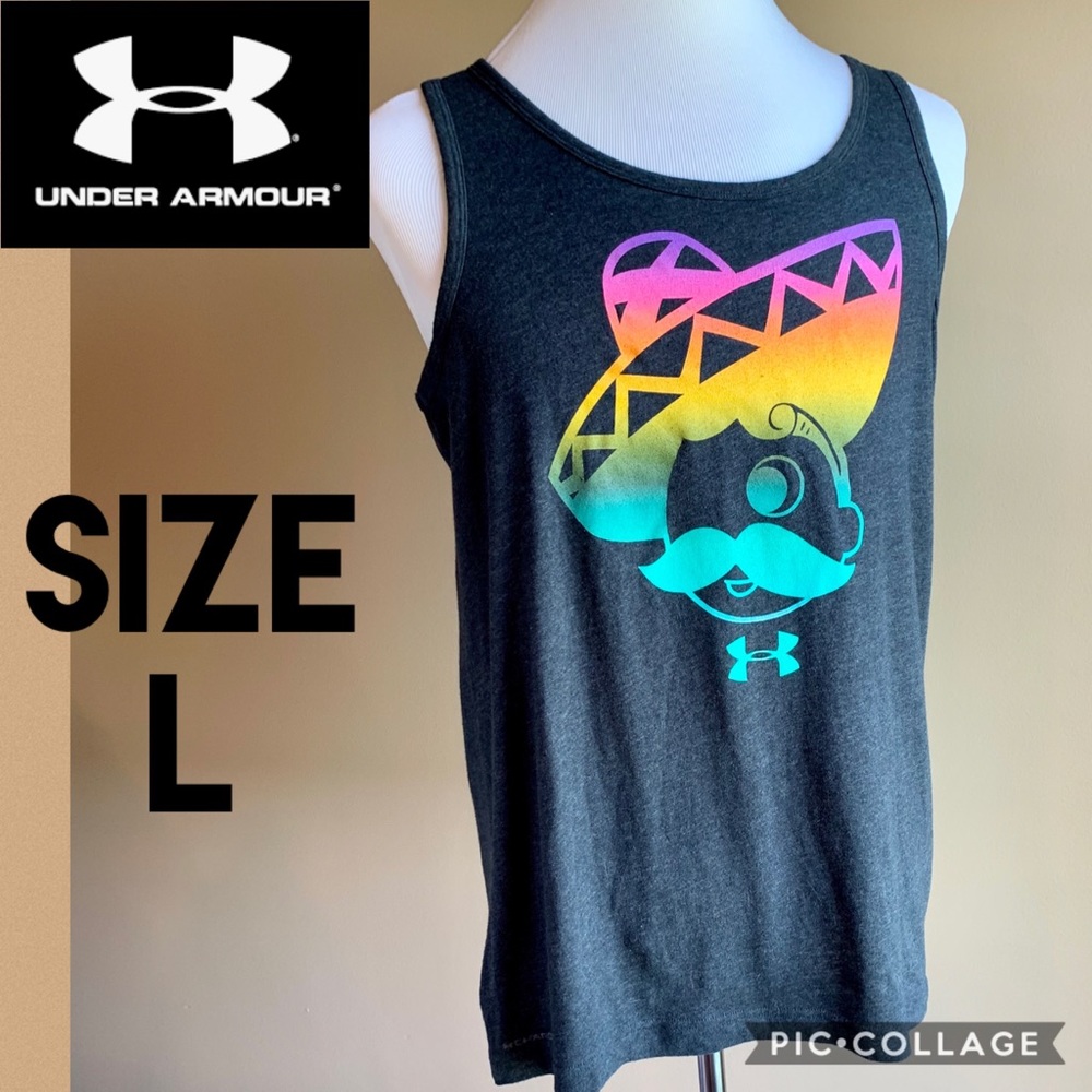 Under Armour Men's Black Graphic Tank Top